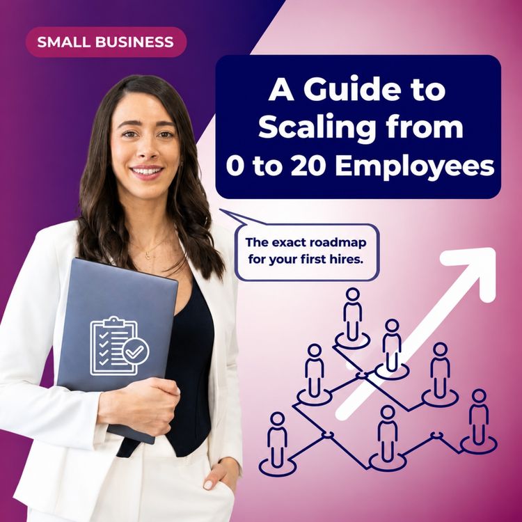 cover art for A Guide to Scaling from 0 to 20 Employees