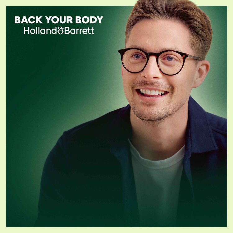 cover art for Dr Alex George on ADHD, losing weight and life after grief | Back Your Body | Holland & Barrett