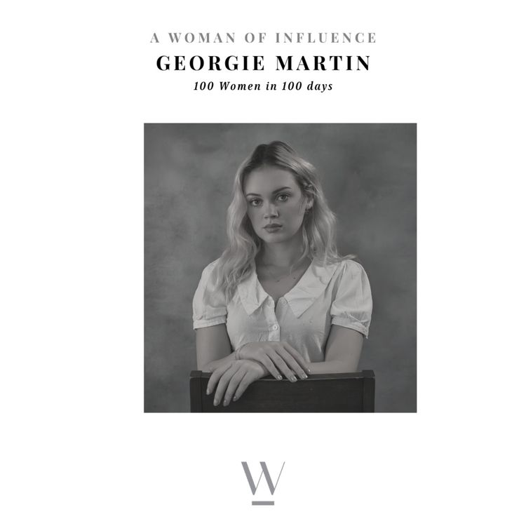 cover art for 71/100 DAYS (ish) GEORGIE MARTIN. I want a big life