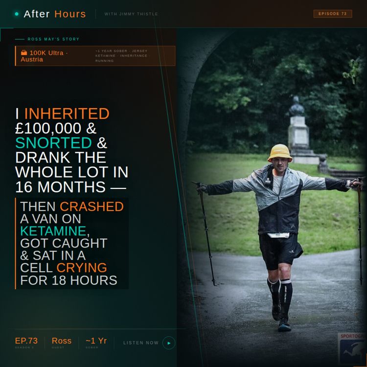 cover art for I Inherited £100,000 & Snorted & Drank the Whole Lot in 16 Months — Then Crashed a Van on Ketamine, Got Caught by Police & Sat in a Cell Crying for 18 Hours