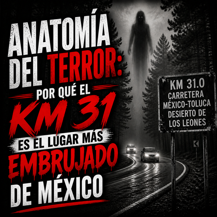 cover art for "Anatomía del terror: Por qué el KM 31 es el lugar más embrujado de México"