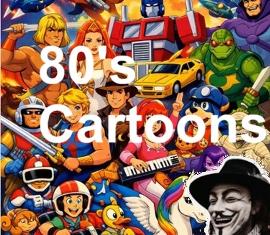 cover art for 80s Cartoons