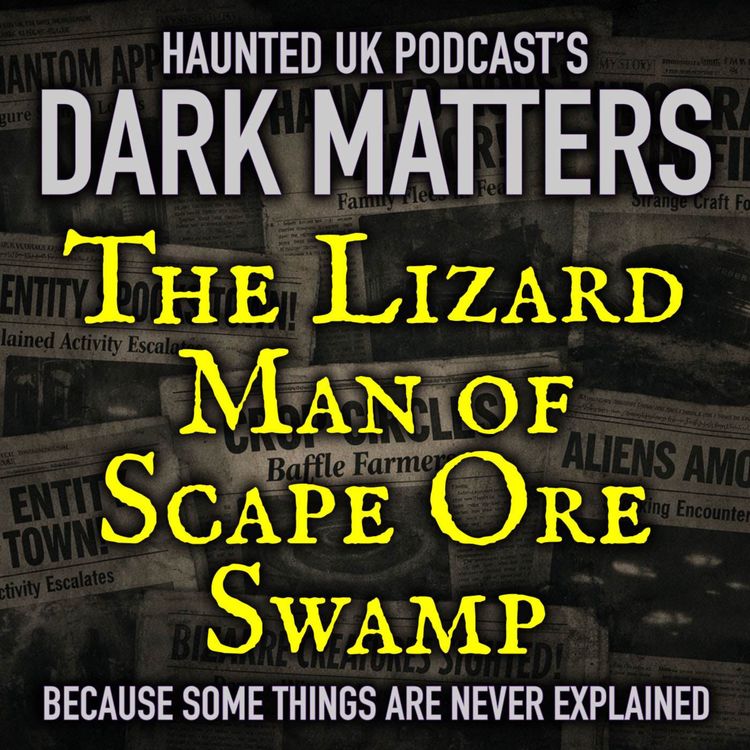 cover art for Dark Matters - EP07 - The Lizard Man of Scape Ore Swamp
