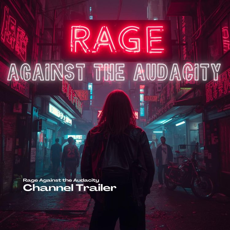 cover art for Rage Against the Audacity - Podcast Trailer