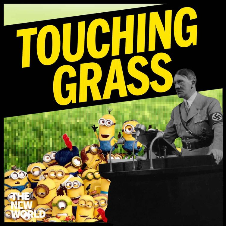 cover art for Minions, God and AI climate anxiety