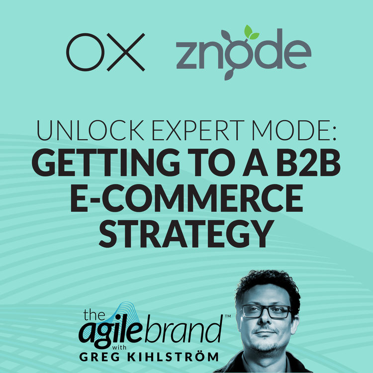 cover art for #571: Unlock Expert Mode: Getting to a B2B E-commerce Strategy with The Office of Experience and Znode