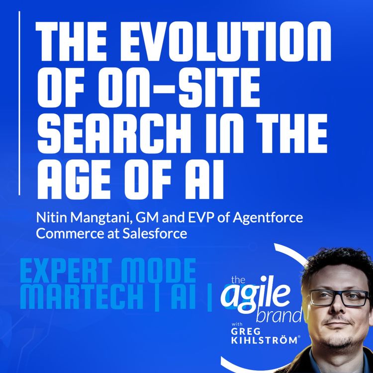 cover art for Salesforce's Nitin Mangtani on how AI is evolving on-site search