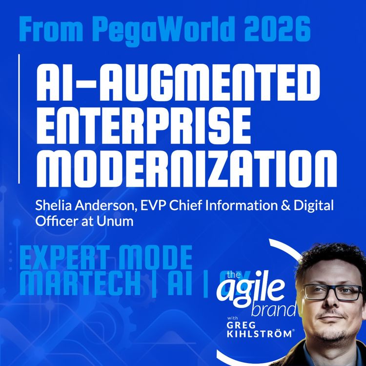 cover art for From PegaWorld: Unum CIO & CDO Shelia Anderson on AI-augmented enterprise modernization