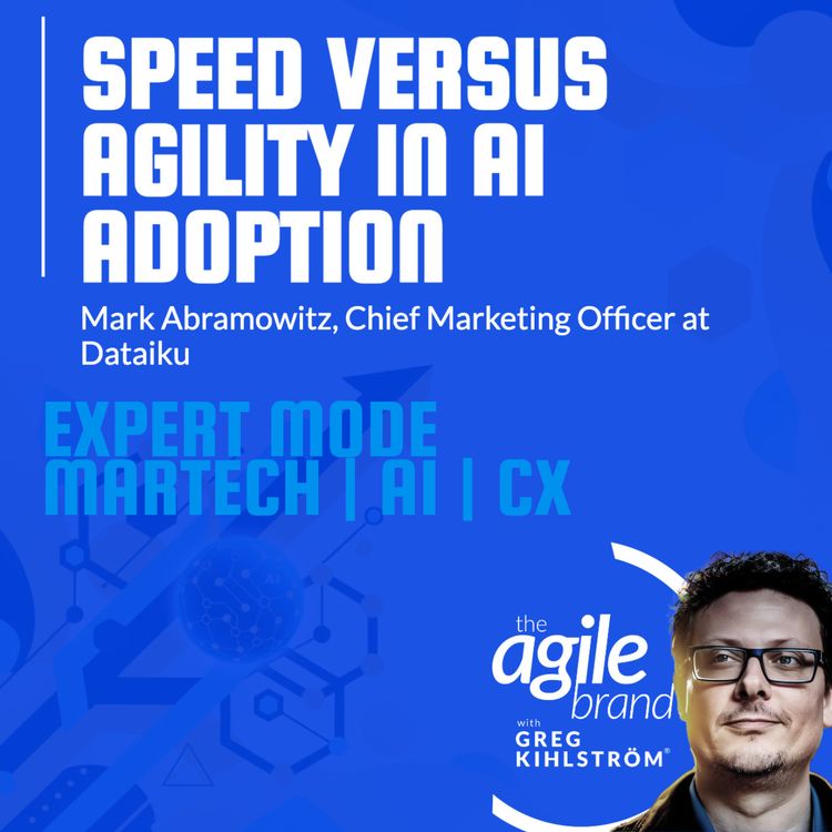 cover art for From Ai4: Dataiku CMO Mark Abramowitz on speed versus agility in AI adoption