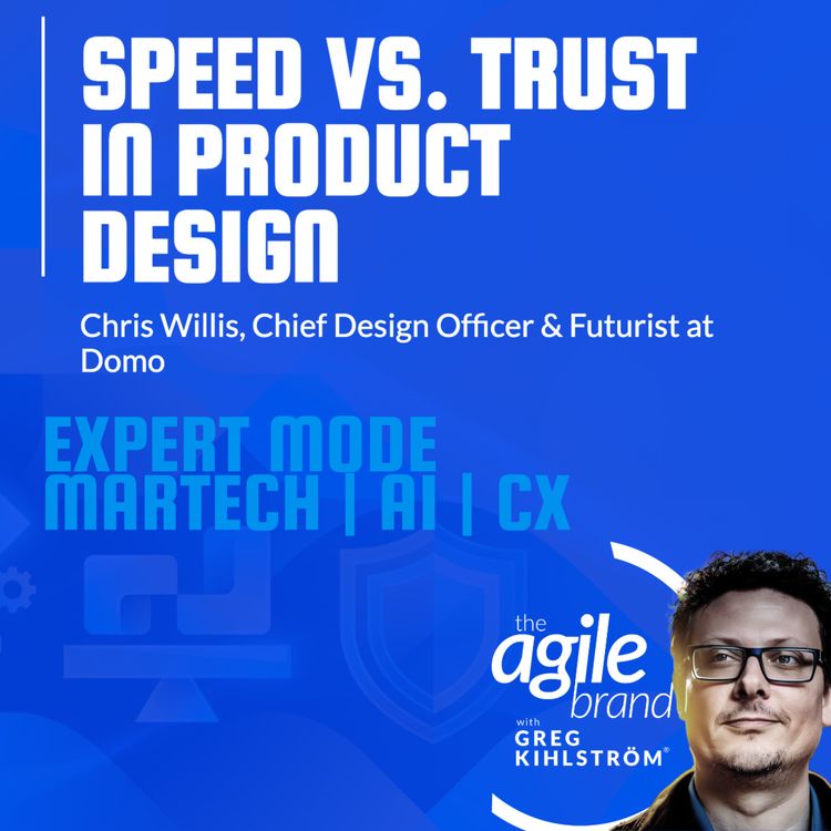 cover art for Domo Chief Design Officer Chris Willis on speed vs. trust in product design