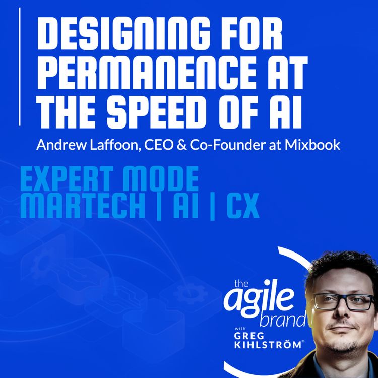 cover art for Mixbook's CEO Andrew Laffoon on designing for permanence at the speed of AI