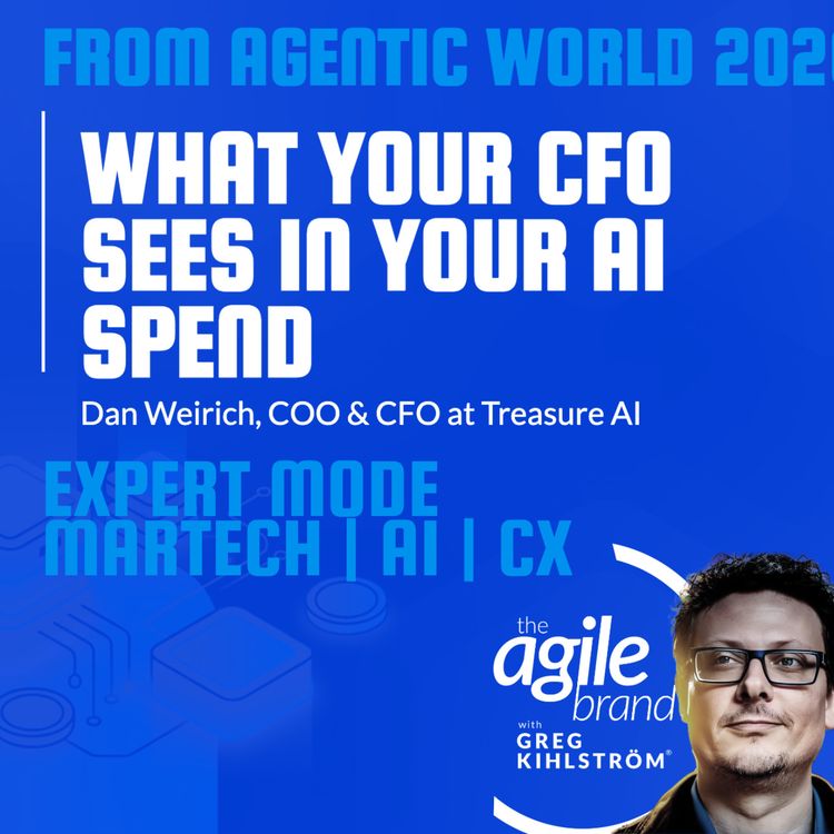 cover art for Treasure AI COO & CFO Dan Weirich on what the CFO sees in your AI spend