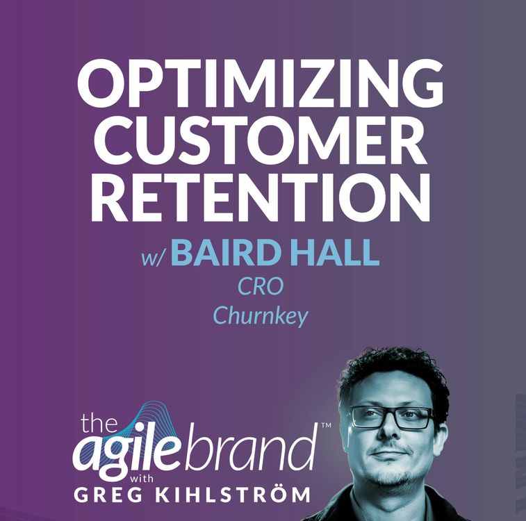 cover art for #555: Optimizing customer retention with Baird Hall, Churnkey
