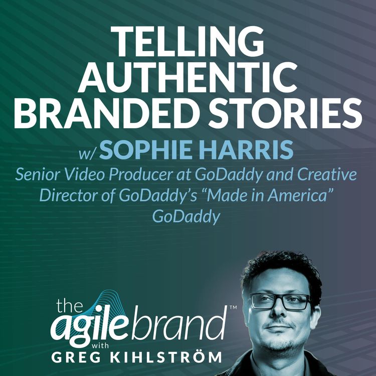 cover art for #575: Telling authentic branded stories with Sophie Harris, GoDaddy