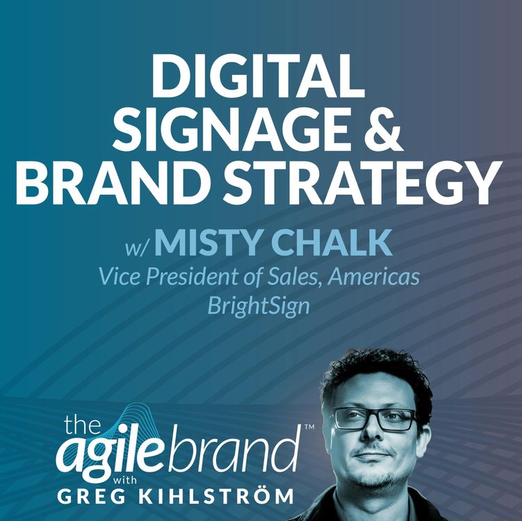 cover art for #568: Digital signage and brand strategy with Misty Chalk, BrightSign