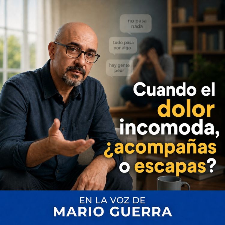 cover art for Cuando el dolor incomoda, ¿acompañas o escapas?