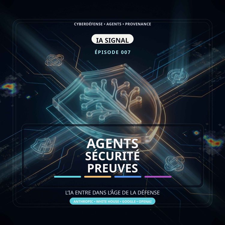 cover art for Agents, sécurité, preuves : l’IA entre dans l’âge de la défense