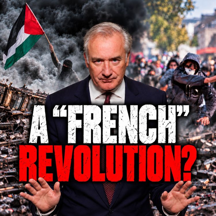 cover art for France Is Burning - Is This the End of the Fifth Republic?