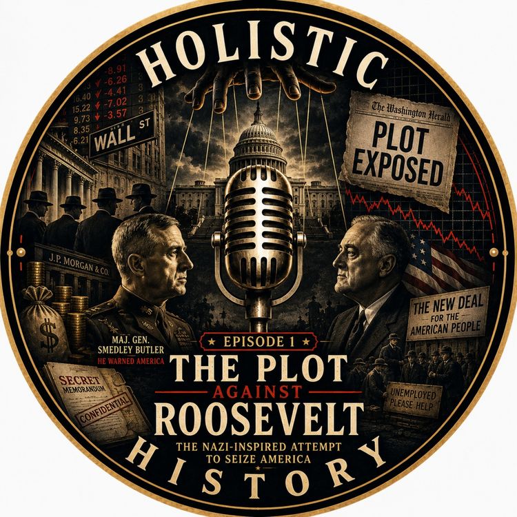 cover art for The Nazi Inspired Plot To Overthrow President Franklin Roosevelt: The Prelude To The Plot (Part 1)