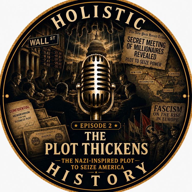 cover art for The Nazi Inspired Plot To Overthrow President Franklin Roosevelt: The Plot Thickens (Part 2)