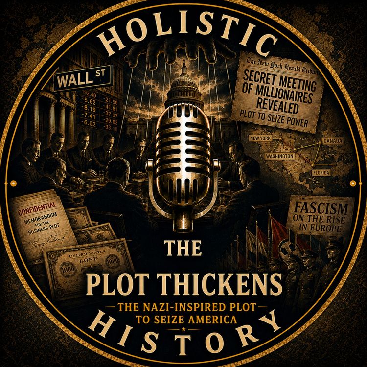 cover art for The Nazi Inspired Plot To Overthrow President Franklin Roosevelt: The Plot Thickens