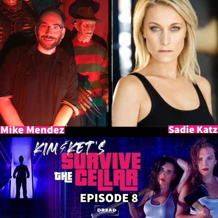cover art for 8: Mike Mendez and Sadie Katz