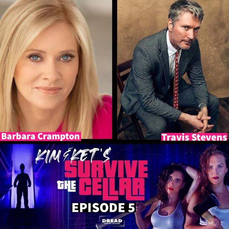 cover art for 5: Barbara Crampton and Travis Stevens
