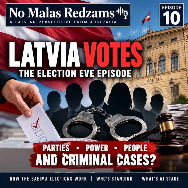 cover art for #10 LATVIA VOTES in English