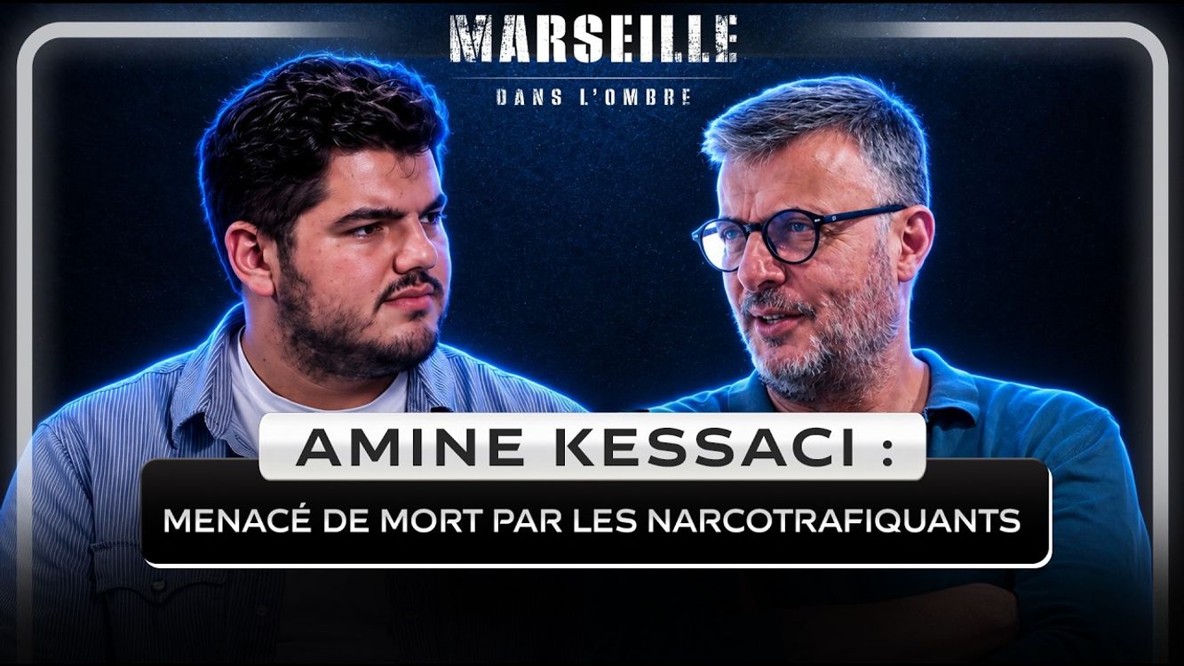 cover art for Amine Kessaci, une vie sous la menace des narcotrafiquants