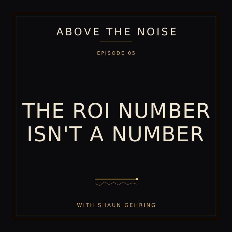 cover art for The ROI Number Isn't a Number
