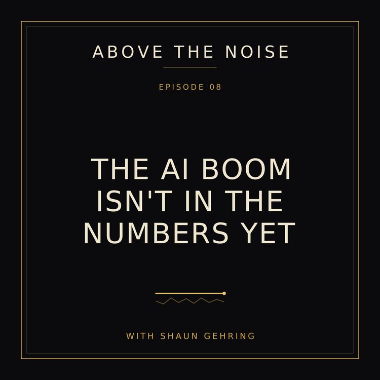 cover art for The AI Boom Isn't in the Numbers Yet