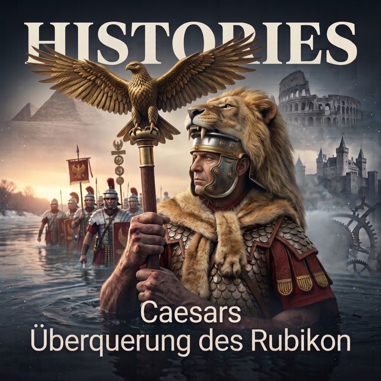 cover art for Caesars Überquerung des Rubikon
