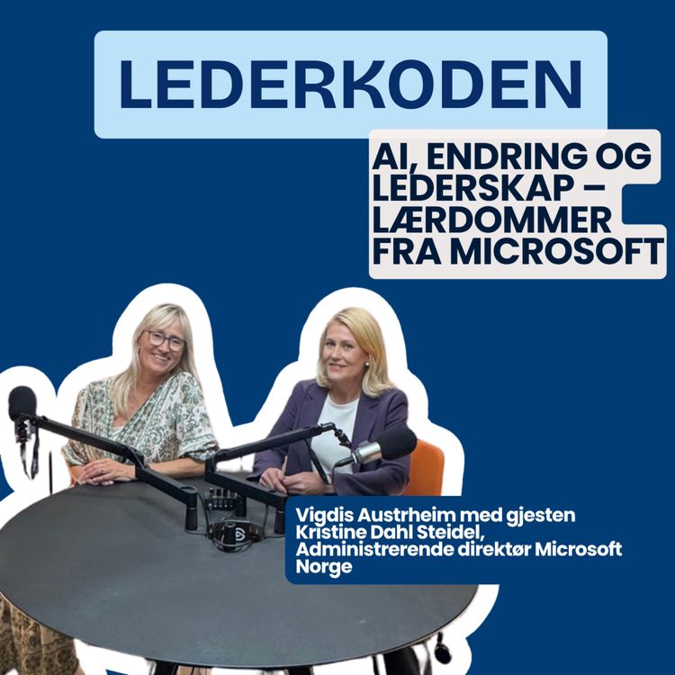 cover art for AI, endring og lederskap – lærdommer fra Microsoft
