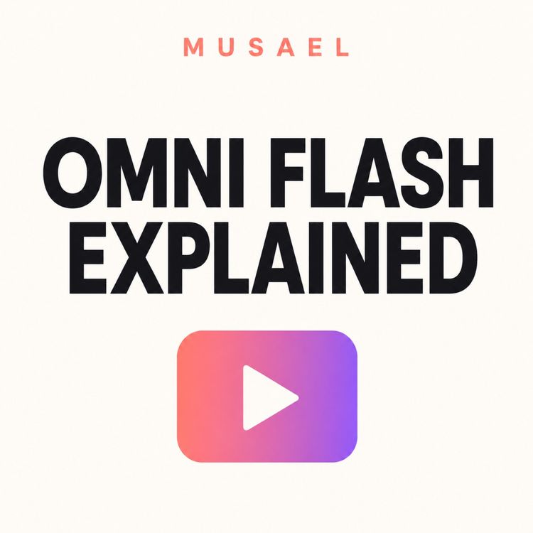 cover art for Omni Flash, Explained: How AI Now Turns a Sentence into a Finished Video