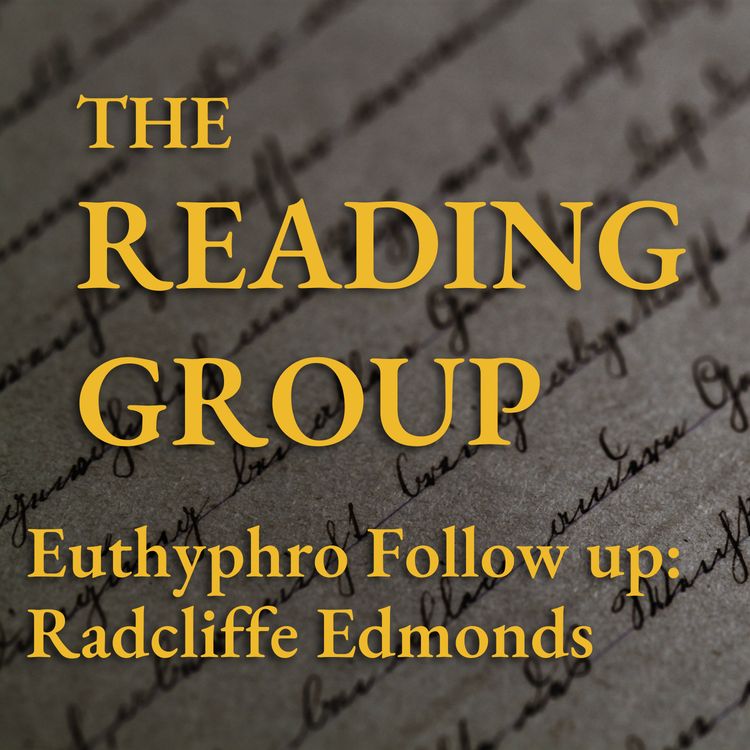cover art for Euthyphro, Part Three: Follow-up with Radcliffe Edmonds