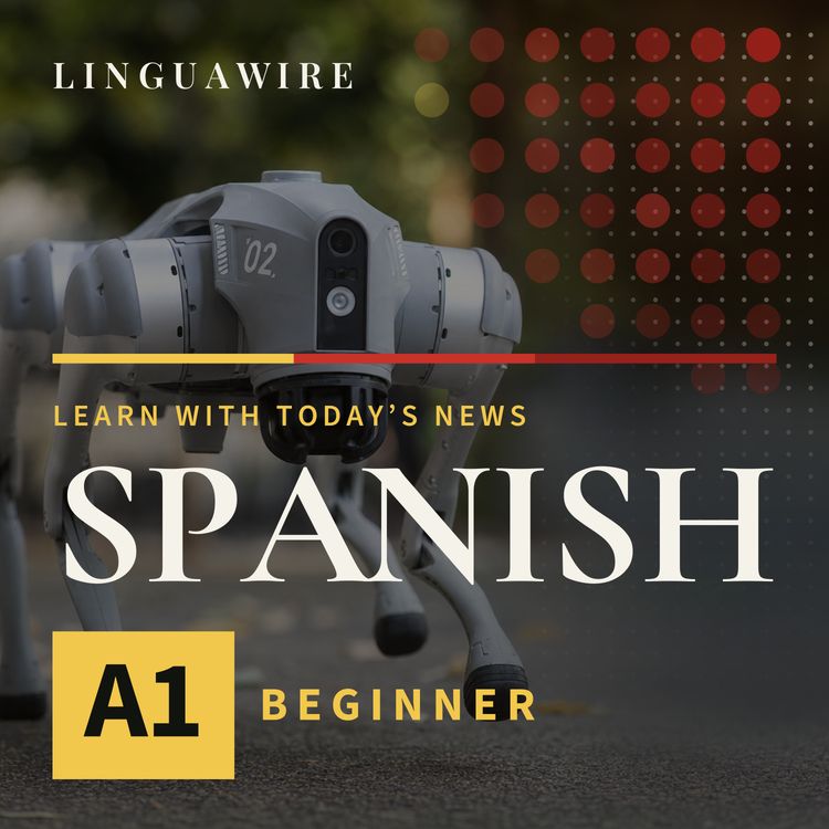 cover art for A1 Spanish News | Why a $4,000 Robot Dog Turns Heads