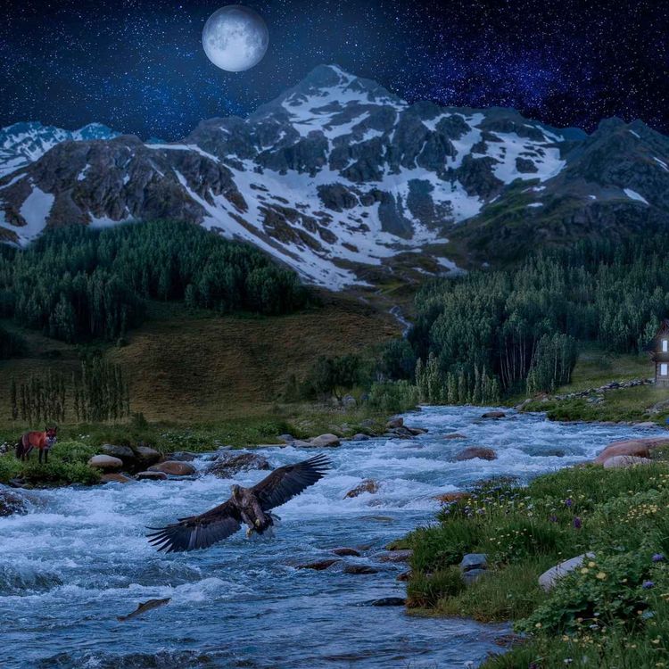 cover art for Deep Sleep Meditation | Guided Journey for Blissful Rest & Calm