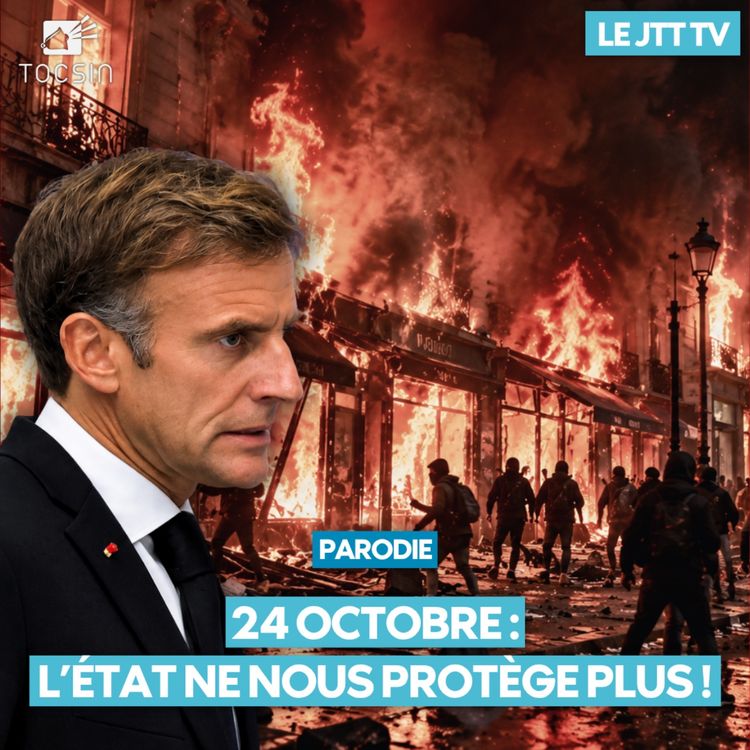 cover art for Le JTTTV du 22/10 : 24 octobre : les commerçants appelés à se défendre eux-mêmes
