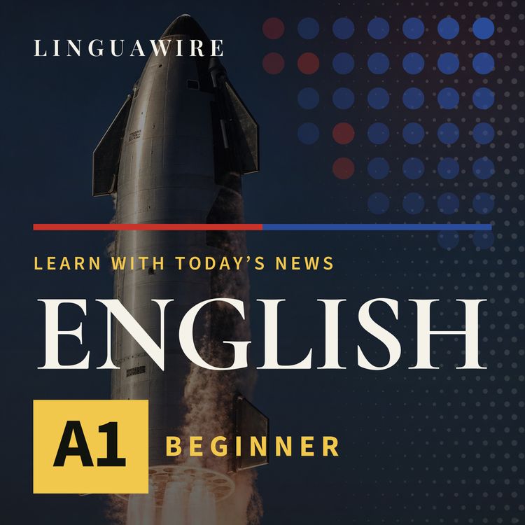 cover art for A1 English News | SpaceX Starship Reaches Orbit for the First Time