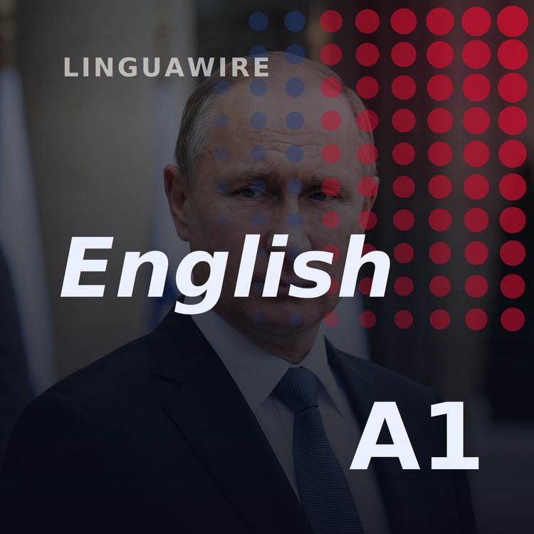 cover art for A1 English News | Russia Faces Fuel Shortages After Ukraine Strikes