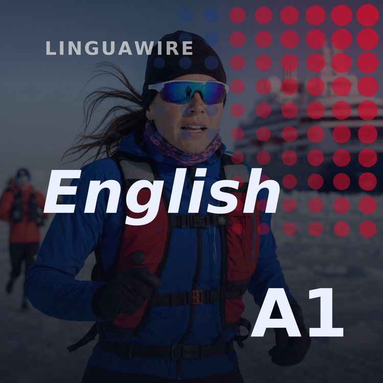 cover art for A1 English News | Runners Race at the North Pole