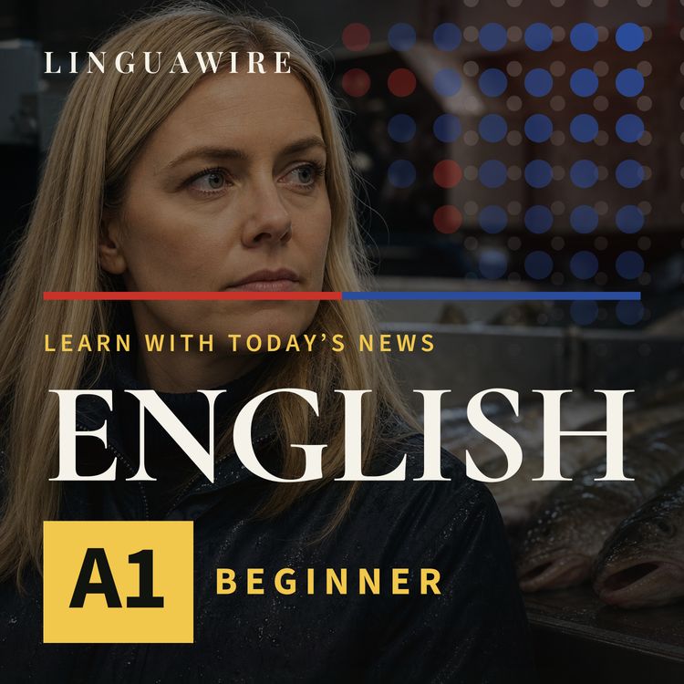 cover art for A1 English News | Can Iceland's EU Vote Be Decided by Fish?