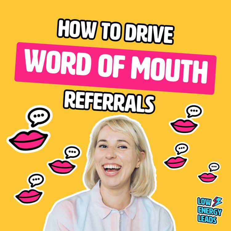 cover art for How to drive word of mouth to book better clients