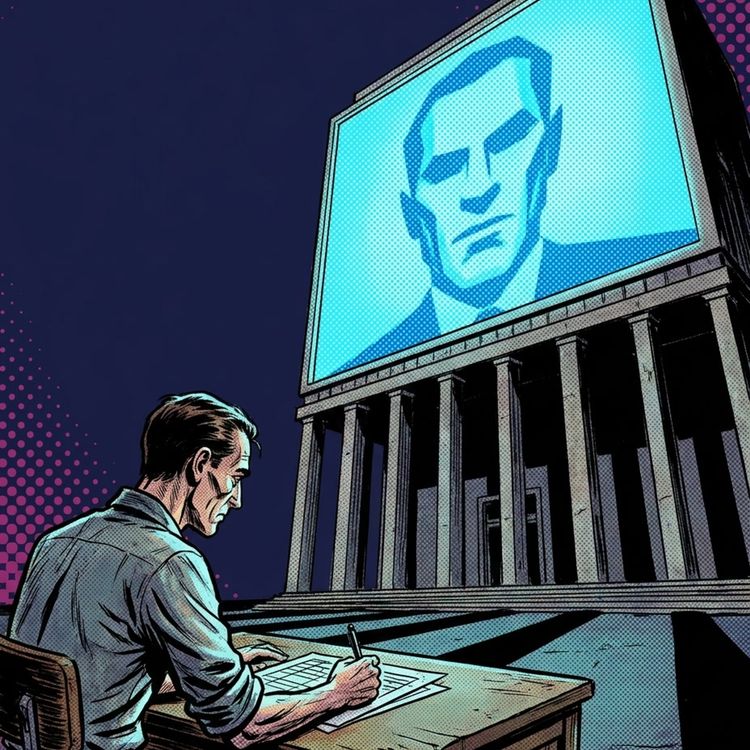 cover art for Nineteen Eighty-Four: Orwell's Present Tense
