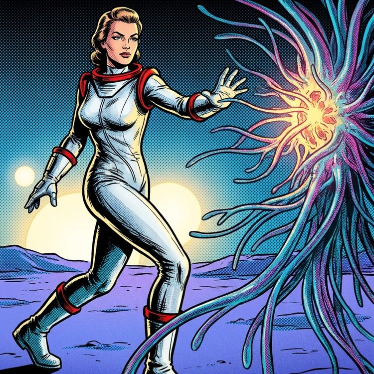 cover art for Memoirs of a Spacewoman: Mitchison's Feminist Cosmos