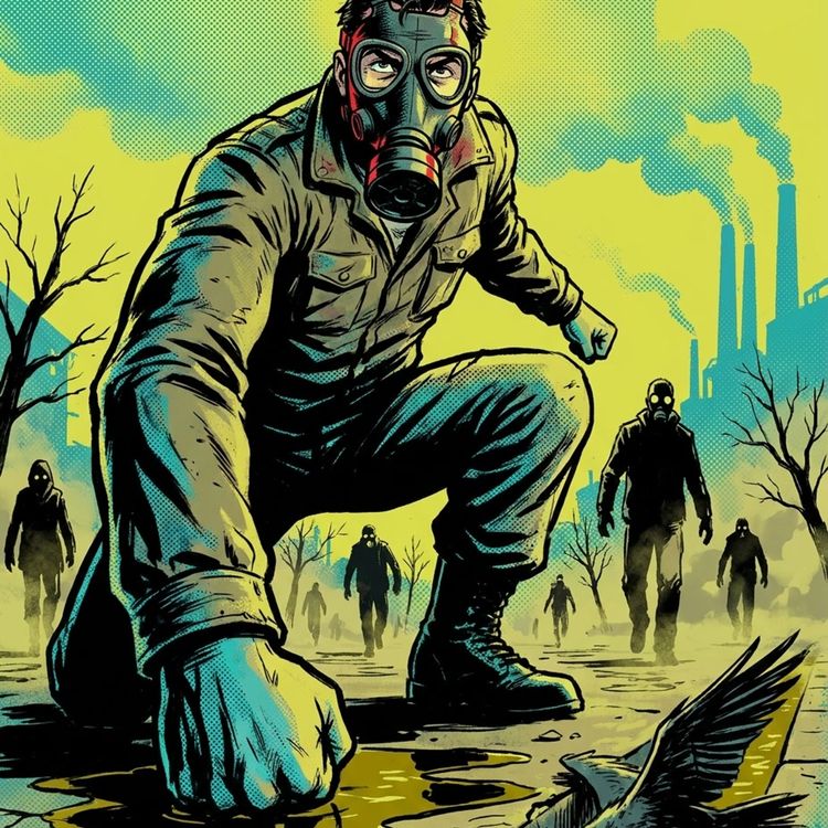 cover art for The Sheep Look Up: Brunner's Pollution Apocalypse
