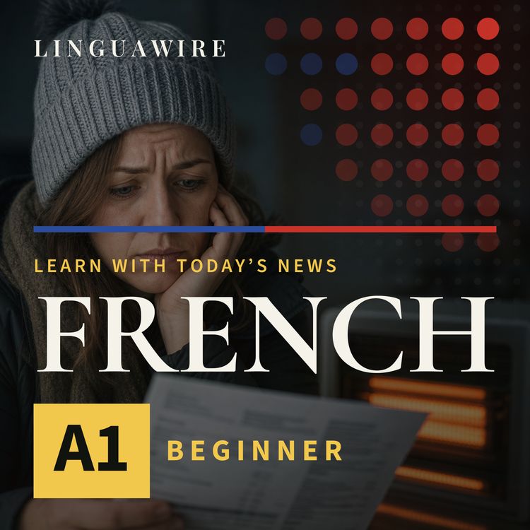 cover art for A1 French News | Why 33 Million Households Face Higher Winter Bills