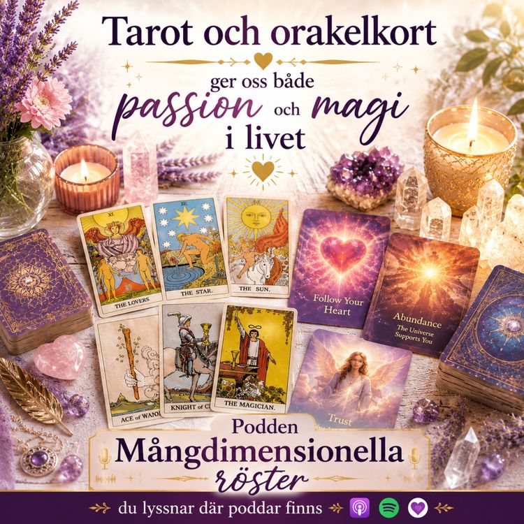 cover art for 11# Tarot och orakelkort ger oss både passion och magi i livet