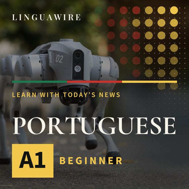 cover art for A1 European Portuguese News | Why a $4,000 Robot Dog Turns Heads