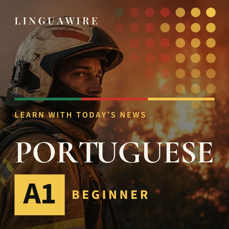 cover art for A1 European Portuguese News | Can Belgium Stop the 3,000-Hectare Wildfire?